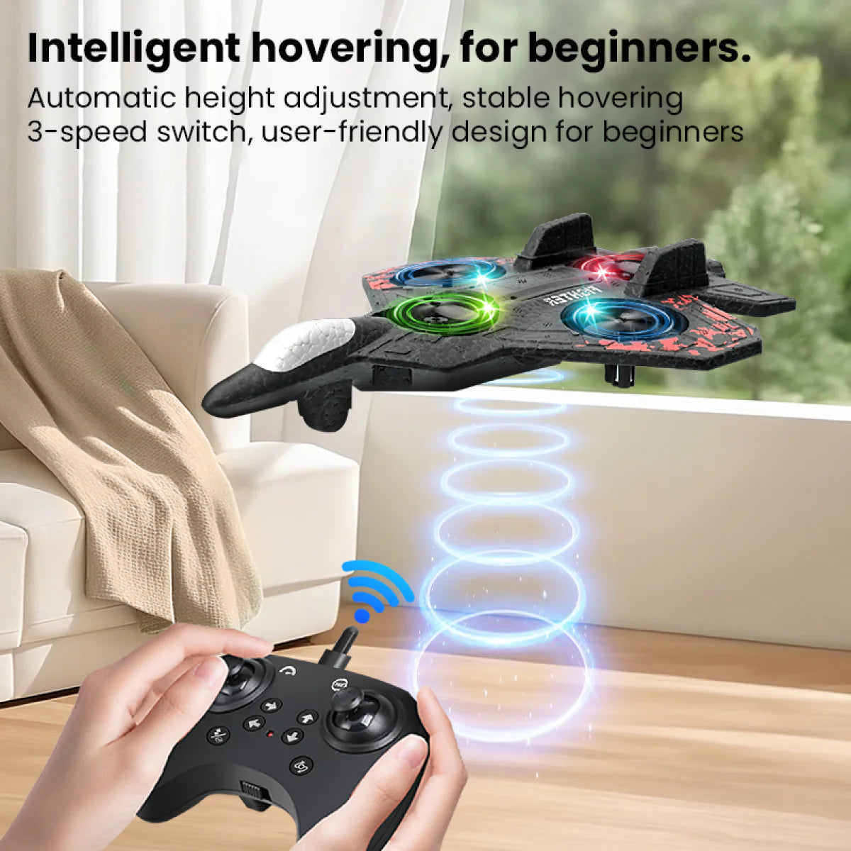 2.4GHz RC Thunder Fighter Jet Model